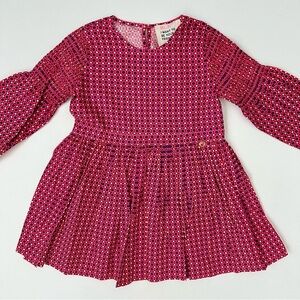 Mim-Pi Toddler Girl Long Sleeve Dress Size 104/4